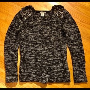 JAMISON ZIP SWEATER CARDIGAN